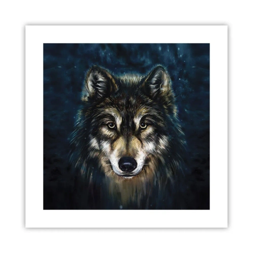 Affisch - Alfa? Och omega - 40x40 cm