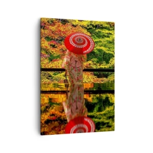 Canvastavla - Bild på duk - I naturens tempel - 50x70 cm