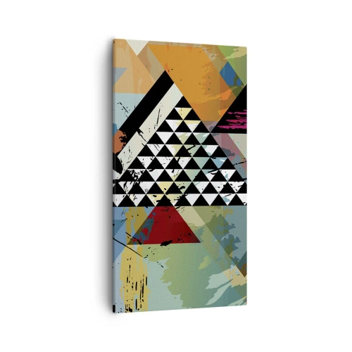 Canvastavla - Bild på duk - Det är så enkelt - 55x100 cm
