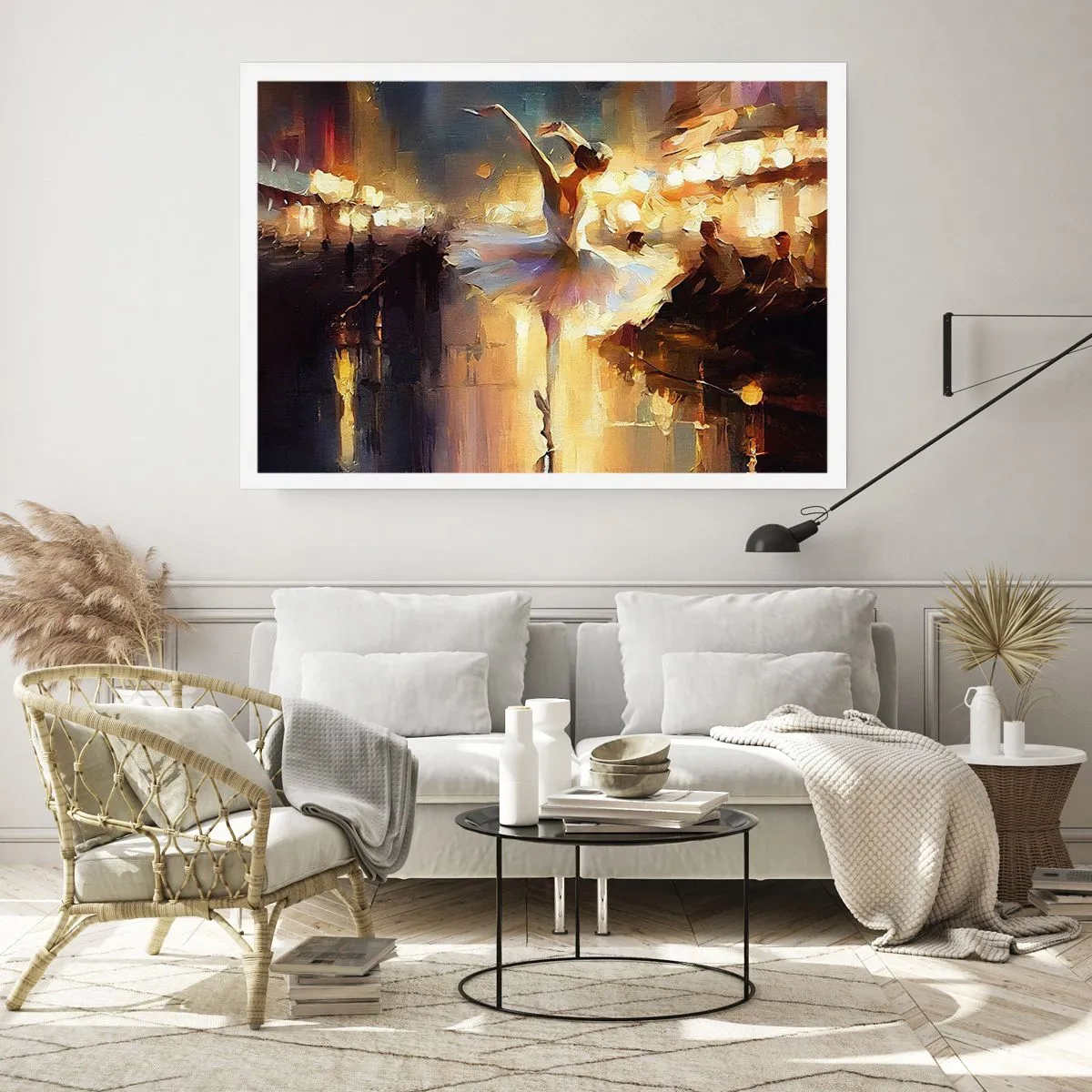 Affisch - Ett mirakel på gatan - 50x40 cm