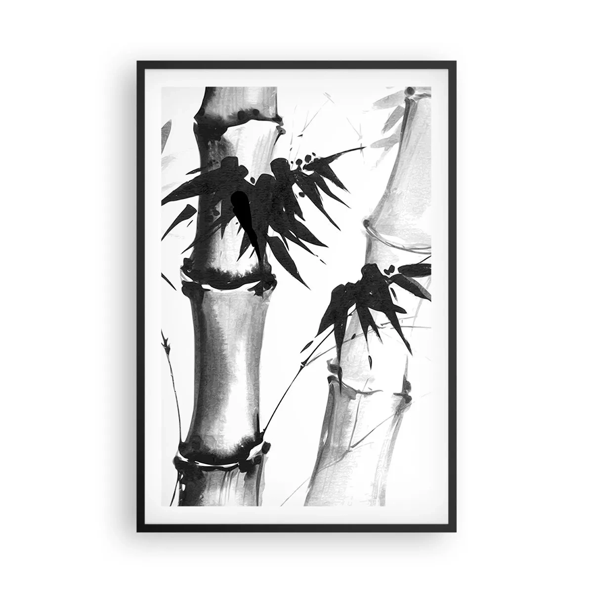 Affisch i svart ram - Inzoomad orient - 61x91 cm