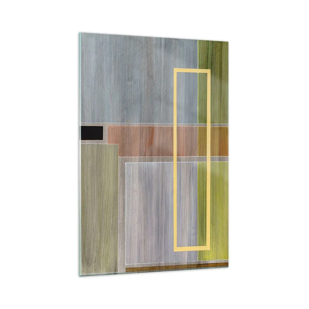 Glastavla - Bild på glas - Rakt och lugnt - 70x100 cm