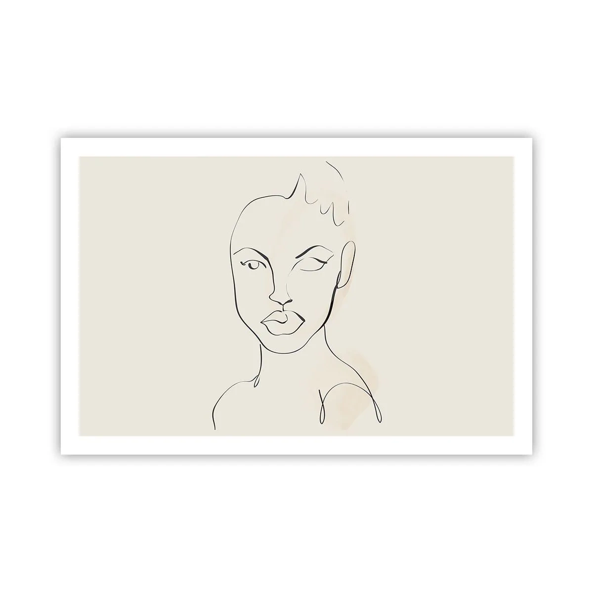 Affisch - Sensualitetens kontur - 91x61 cm