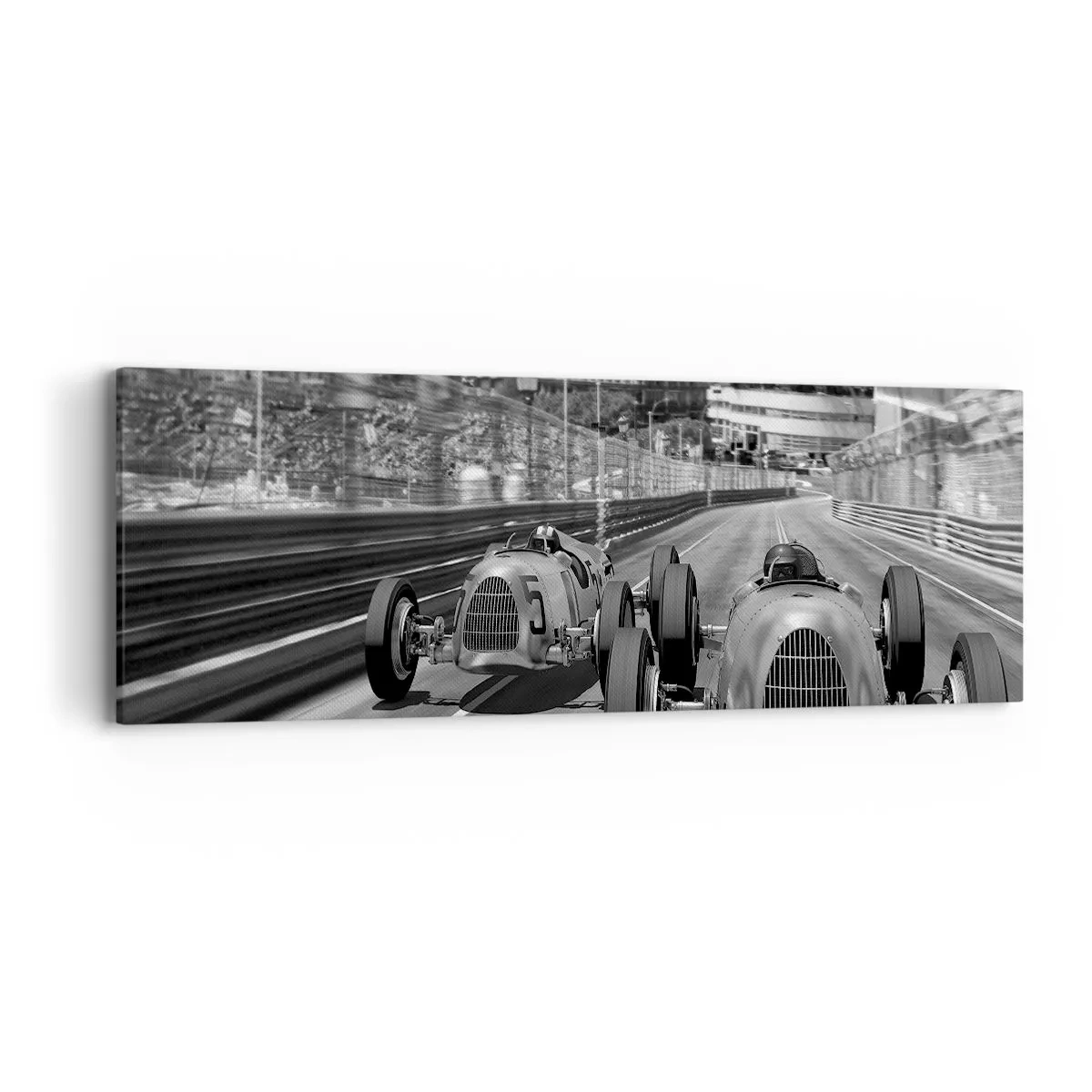 Canvastavla - Bild på duk - För länge sedan i Monte Carlo - 90x30 cm