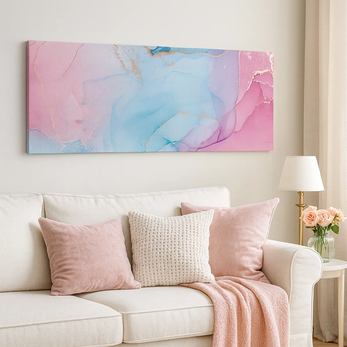 Canvastavla - Bild på duk - Möte och infiltration - 30x30 cm