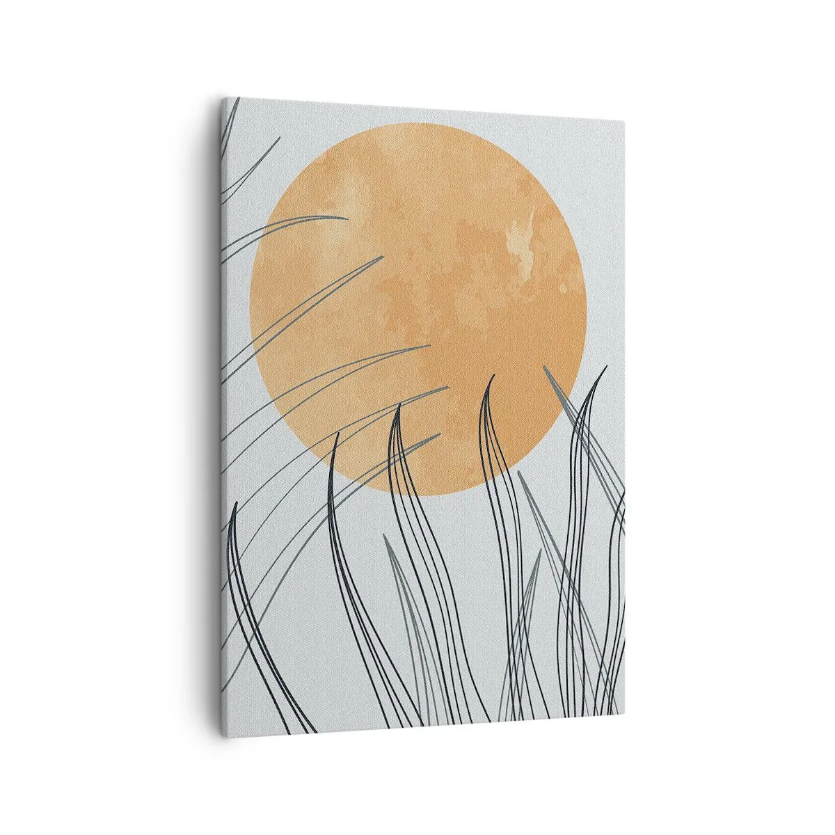 Canvastavla - Bild på duk - Alltid mot solen - 50x70 cm