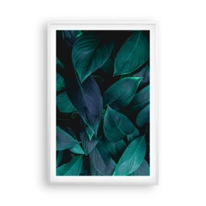 Affisch i vit ram - Grönskan själv - 61x91 cm