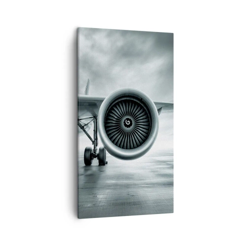 Canvastavla - Bild på duk - Kraften finns! - 45x80 cm