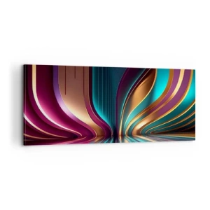 Canvastavla - Bild på duk - Ljusets arkitektur - 100x40 cm