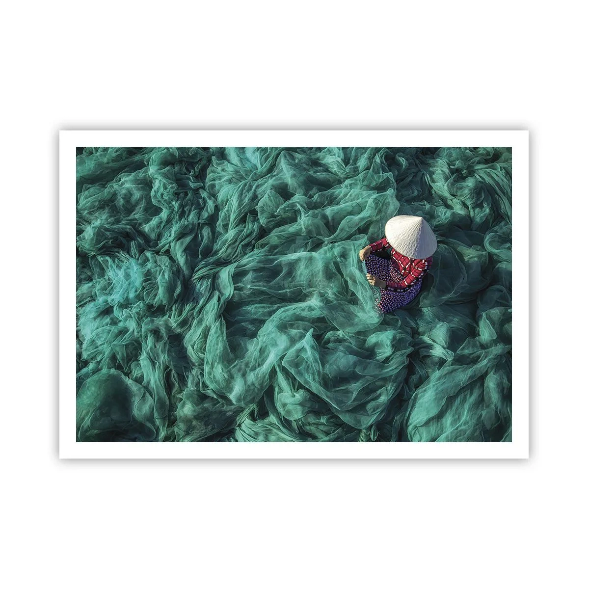 Affisch - I nätens hav - 100x70 cm