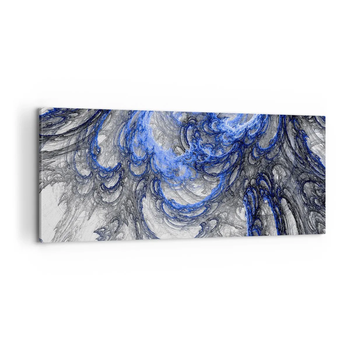 Canvastavla - Bild på duk - Vågens födsel - 100x40 cm