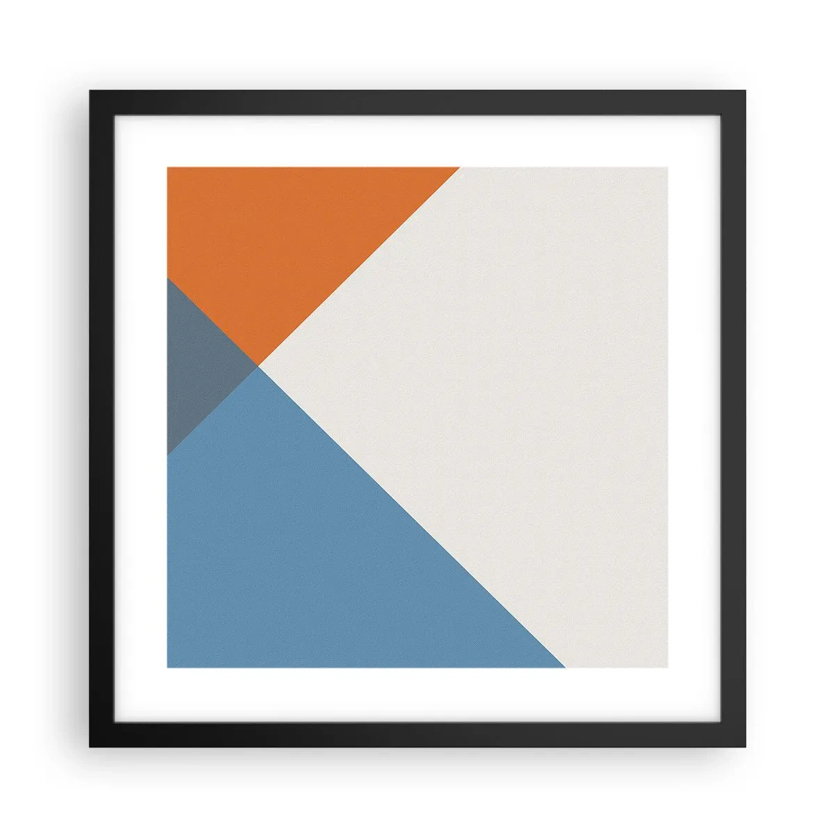 Affisch i svart ram - Under vinkel… - 40x40 cm