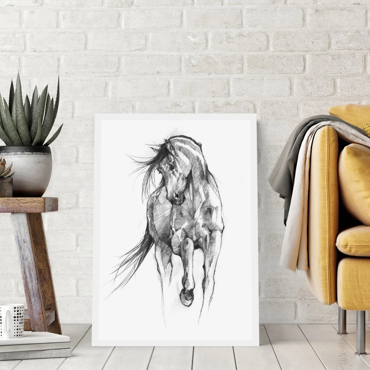 Affisch - Elegant trav - 70x100 cm