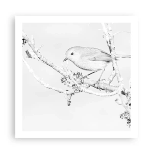 Affisch - Vintermorgon - 60x60 cm