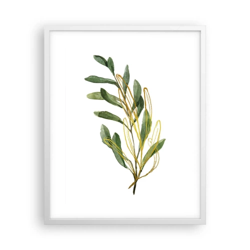 Affisch i vit ram - Allt som är gott - 40x50 cm