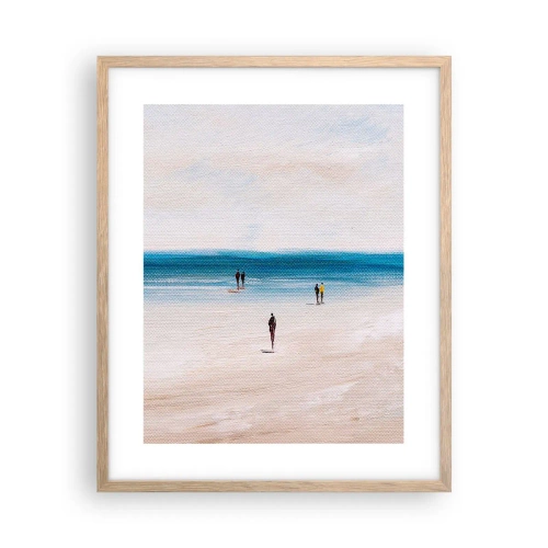 Affisch i ram av ljusek - Ett naturligt behov - 40x50 cm