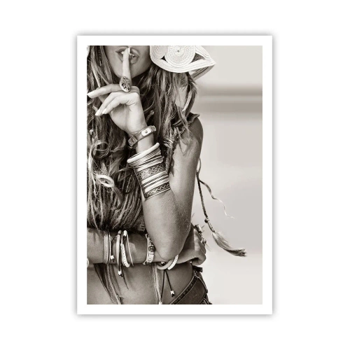 Affisch - Som flickorna brukar - 70x100 cm