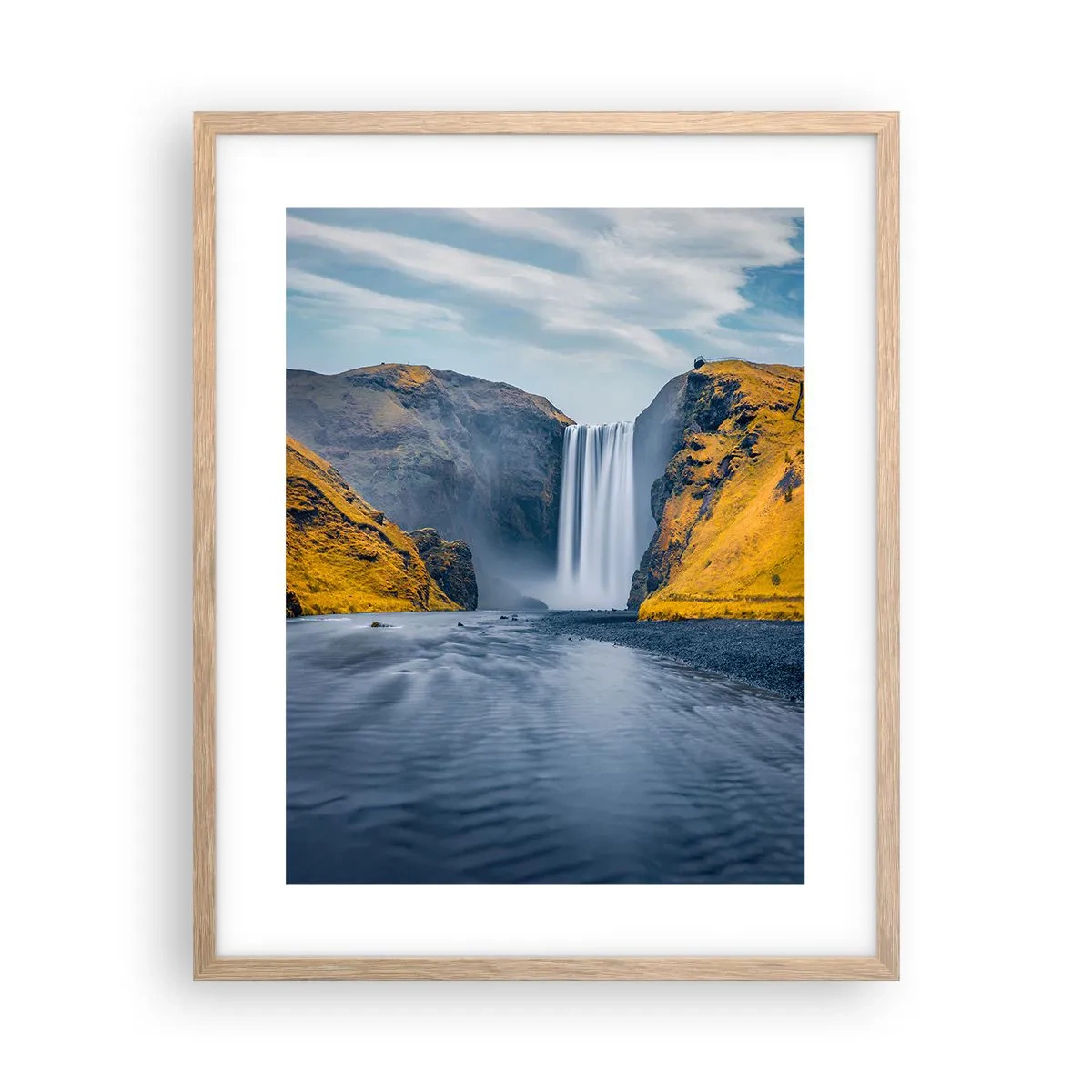 Affisch i ram av ljusek - Evig varaktighet, evig rörelse - 40x50 cm