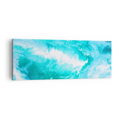 Canvastavla - Bild på duk - I elementets kärna - 140x50 cm