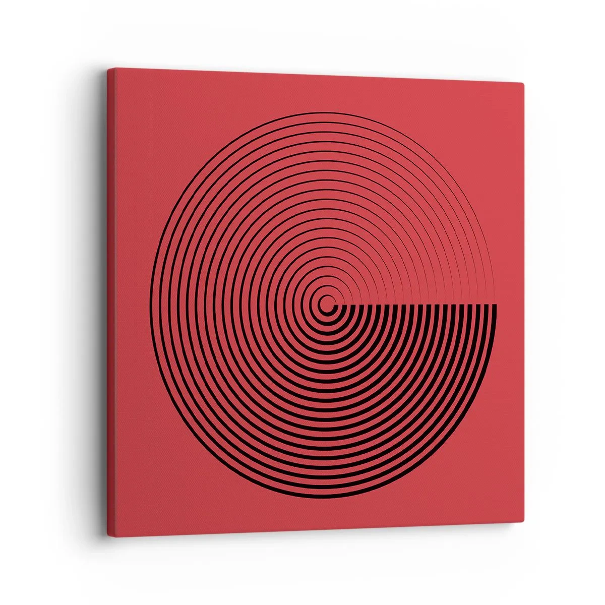 Canvastavla - Bild på duk - Cirkulär rörelse - 30x30 cm