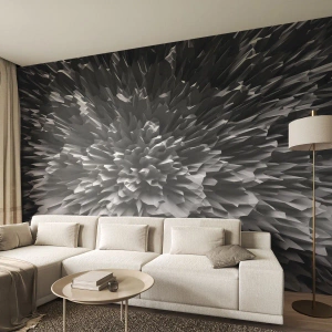 Självhäftande Fototapet Deluxe Sticker - Det kan inte bli vassare än så här - 3D, Modern, Tredimensionell - 300x210 cm