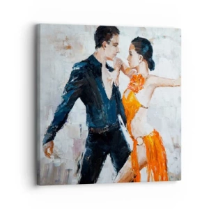 Canvastavla - Bild på duk - Dirty dancing - 30x30 cm
