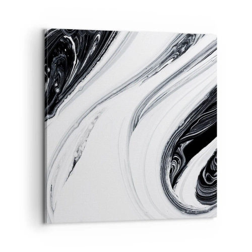 Canvastavla - Bild på duk - Motsatskombination - 60x60 cm
