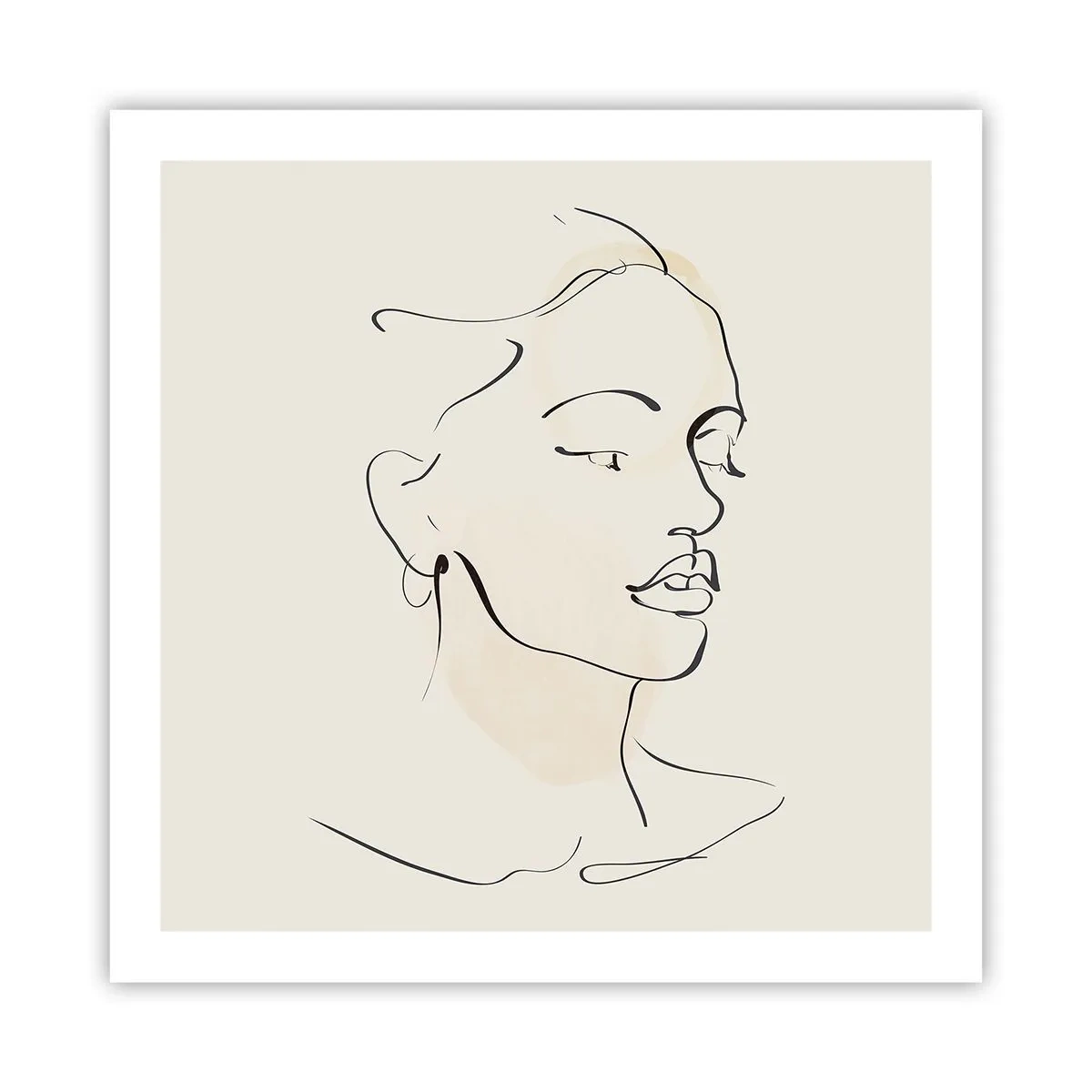 Affisch - Säkra drag - 60x60 cm