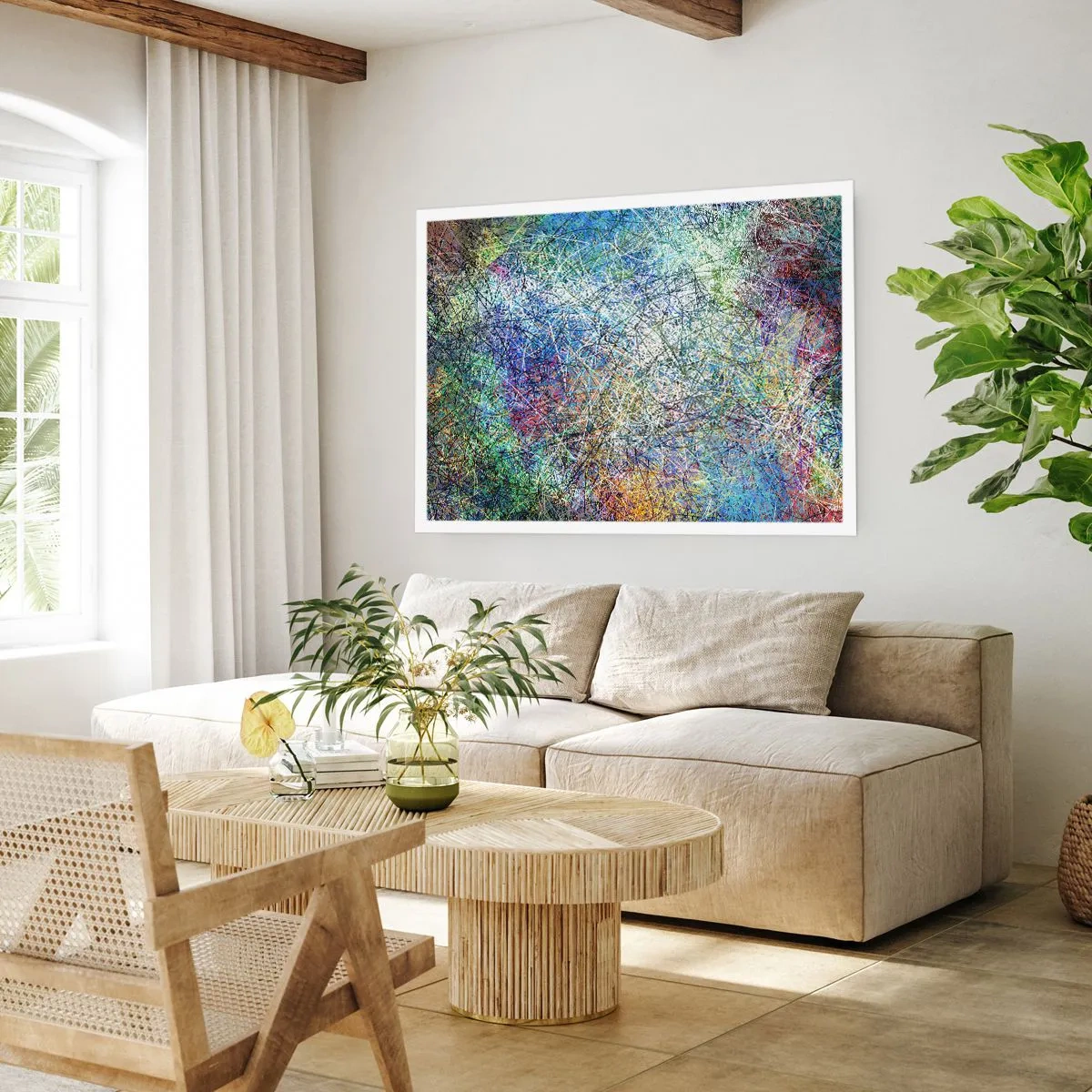 Affisch - Det är inte så enkelt - 50x40 cm