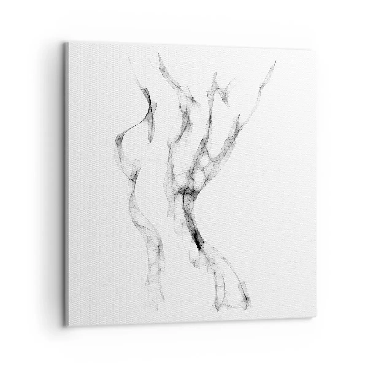 Canvastavla - Bild på duk - Vacker och stark - 60x60 cm