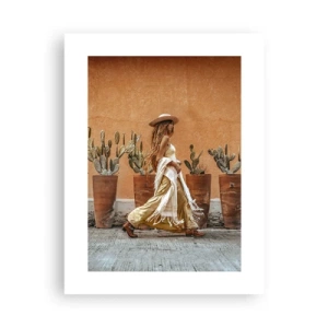 Affisch - I hippiestil - 30x40 cm