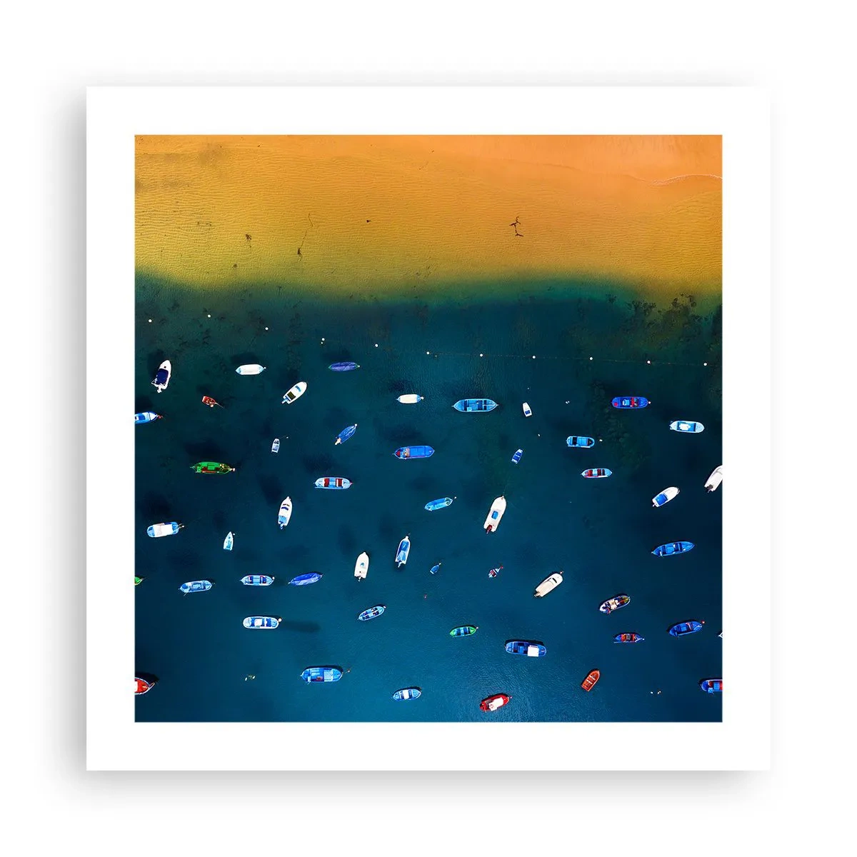 Affisch - Ett semesterspel - 50x50 cm