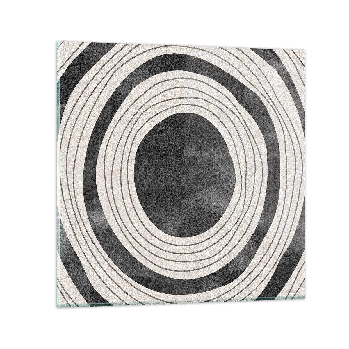 Glastavla - Bild på glas - I själva kärnan - 70x70 cm