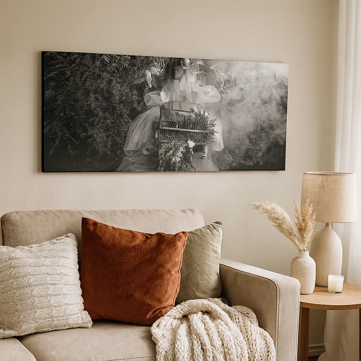 Canvastavla - Bild på duk - Bara Moder - Natur - 30x30 cm