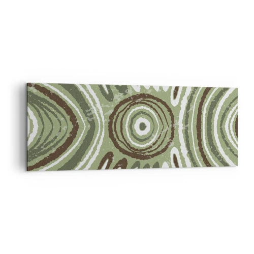 Canvastavla - Bild på duk - Explosion av känslor - 140x50 cm