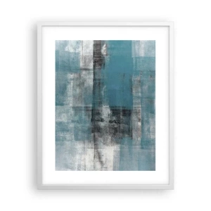 Affisch i vit ram - Vatten och luft - 40x50 cm