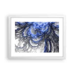 Affisch i vit ram - Vågens födsel - 40x30 cm