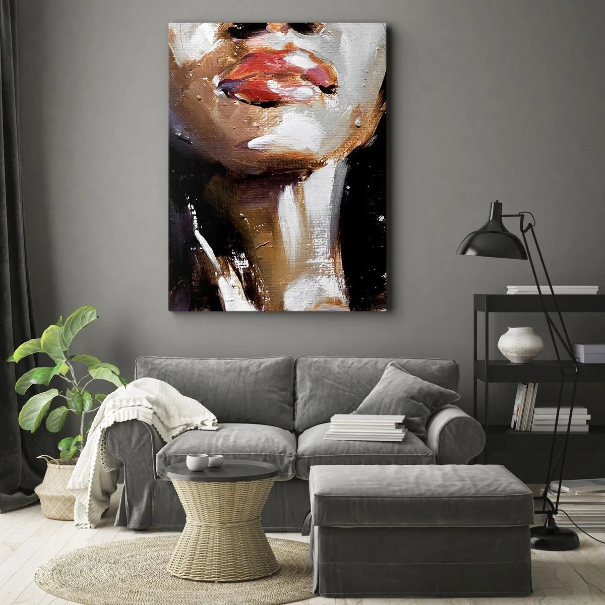 Canvastavla - Bild på duk - Stolthet utan fördomar - 50x70 cm