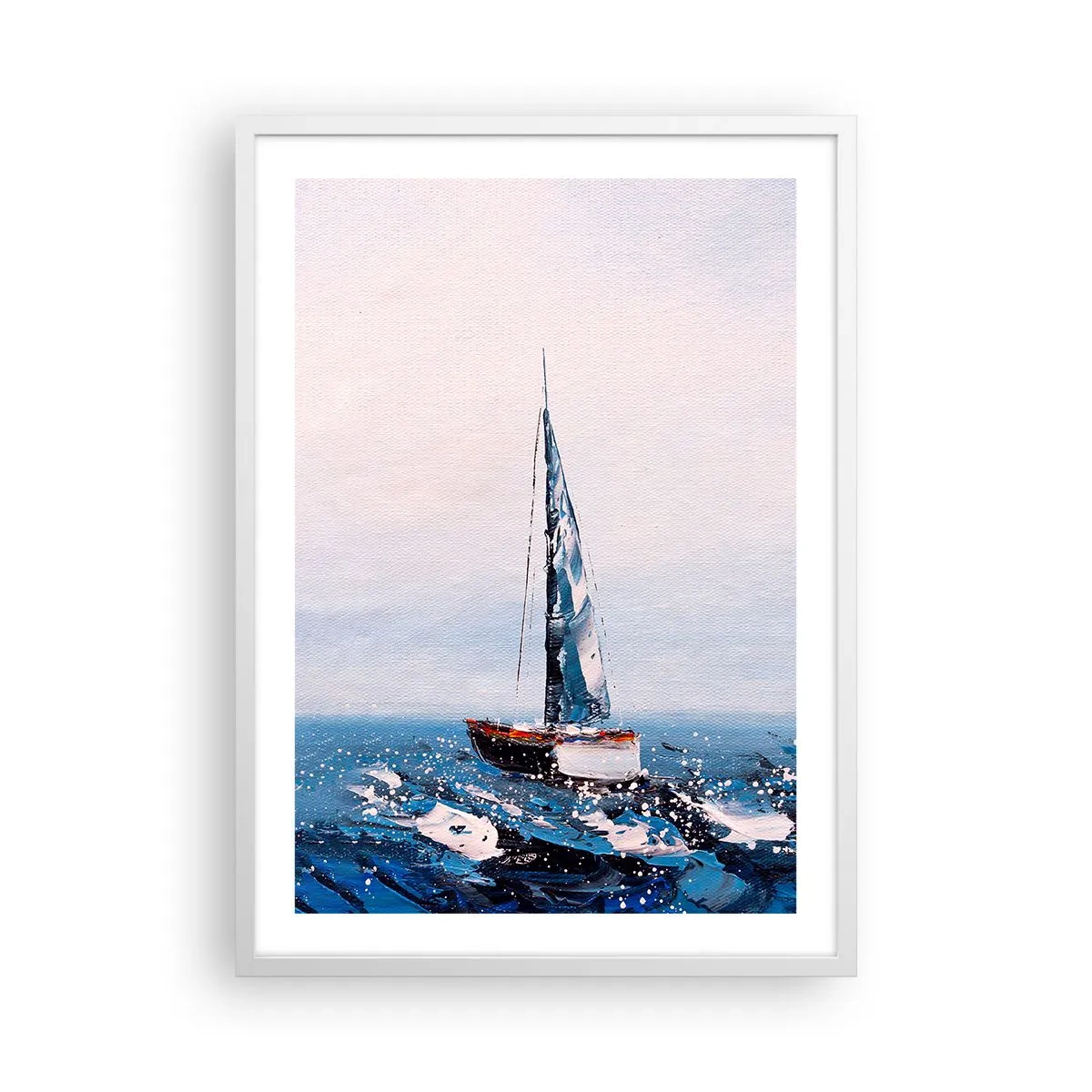 Affisch i vit ram - Vindens broderskap - 50x70 cm