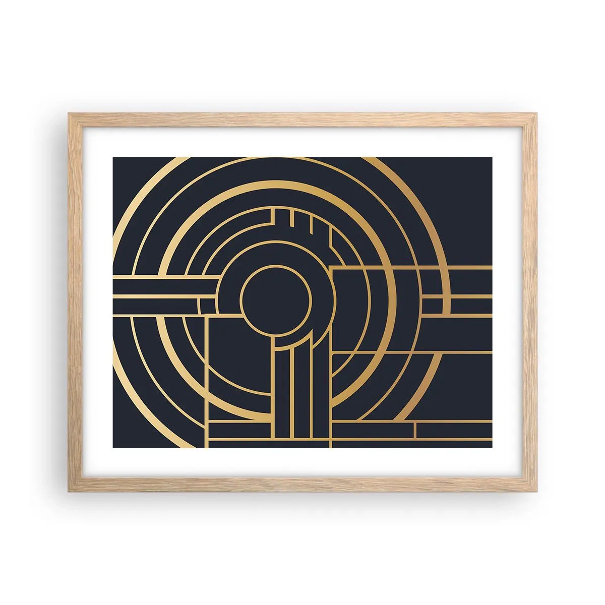 Affisch i ram av ljusek - Sakernas gång - 50x40 cm