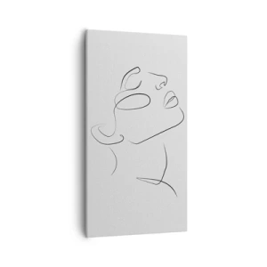 Canvastavla - Bild på duk - Drömmens meander - 55x100 cm