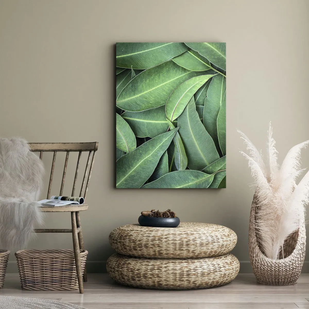 Canvastavla - Bild på duk - Saftiga och fräscha - 70x100 cm