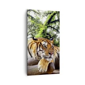 Canvastavla - Bild på duk - Med vänlig hälsning - 55x100 cm