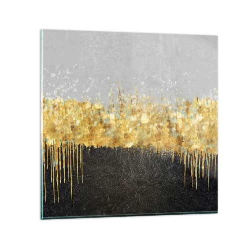 Glastavla - Bild på glas - Inåt och uppåt - 60x60 cm