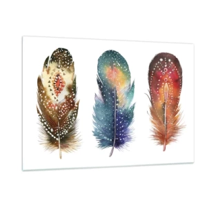 Glastavla - Bild på glas - Ritualer, seder, hemligheter - 120x80 cm