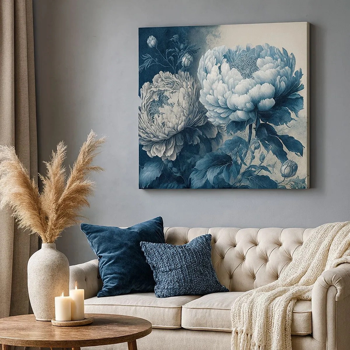 Canvastavla - Bild på duk - Ett väl matchat par - 30x30 cm