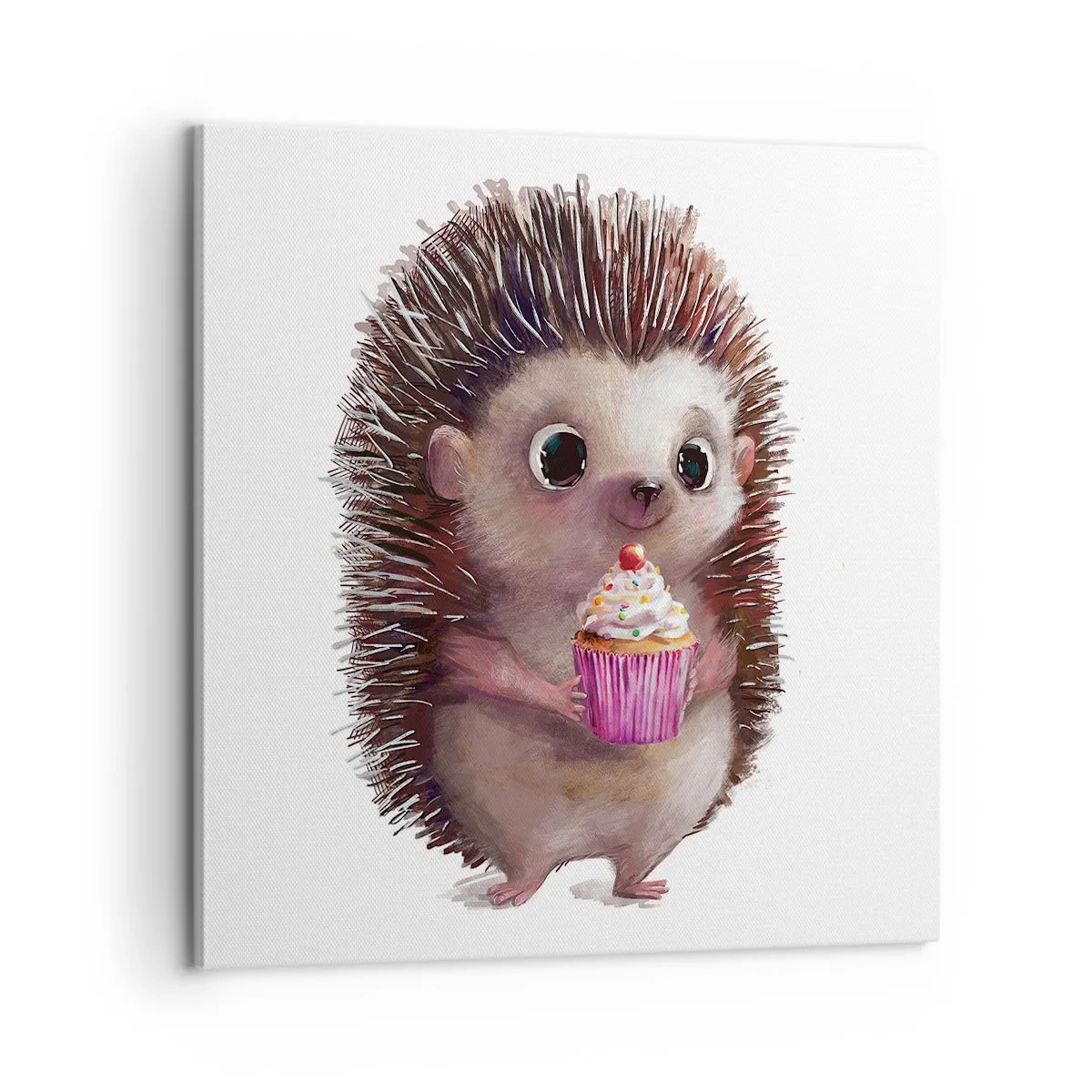 Canvastavla - Bild på duk - Varje dag är helgdag - 60x60 cm