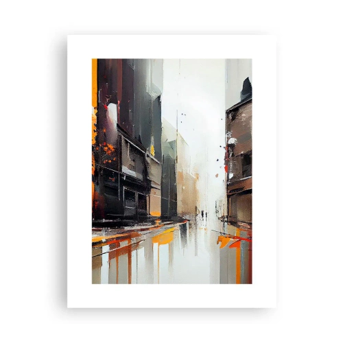 Affisch - Regnig dag - 30x40 cm