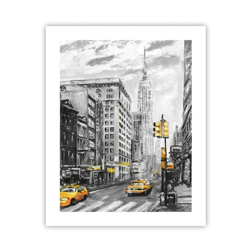 Affisch - New York berättelse - 40x50 cm