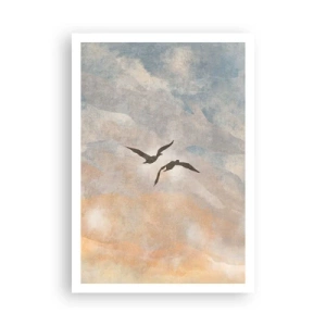 Affisch - Dans på himlen - 70x100 cm